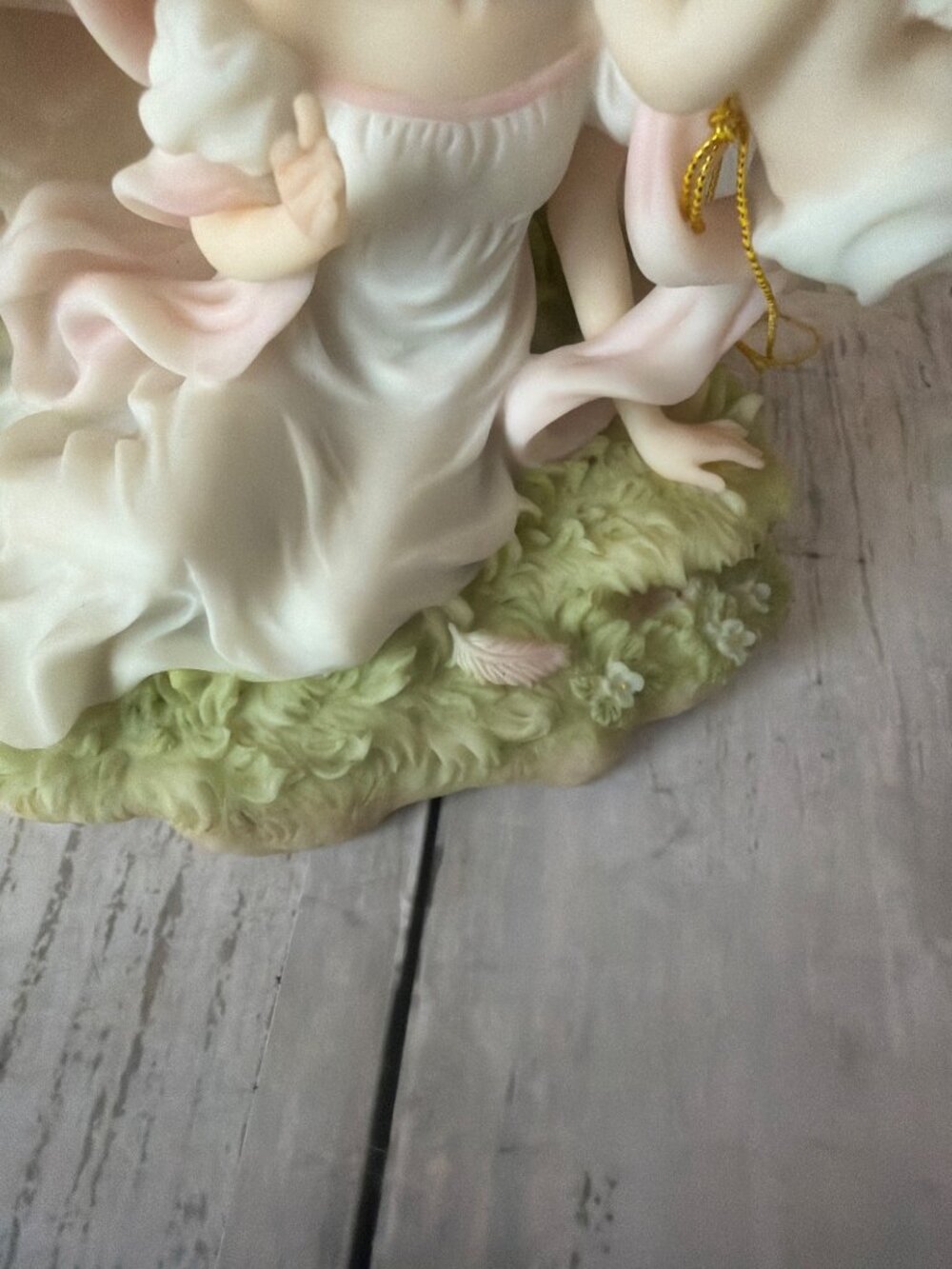 2002 Seraphim Classics Treasured Friends Golden Wings Exclusive #84352 - No Box - Picture 8 of 13